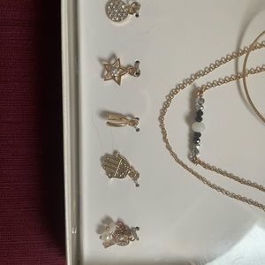 Necklaces and charms/ great stocking stuffers